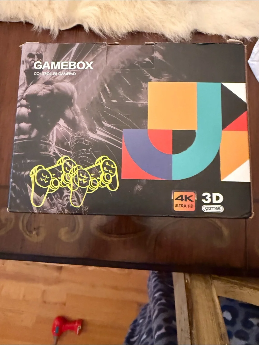 Gamebox Black Controller Gamepad - Versatile VR/AR Accessory